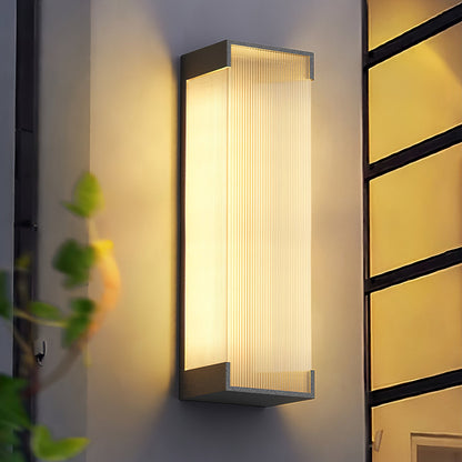 Rectangular Outdoor Lamp bracket Wall Light