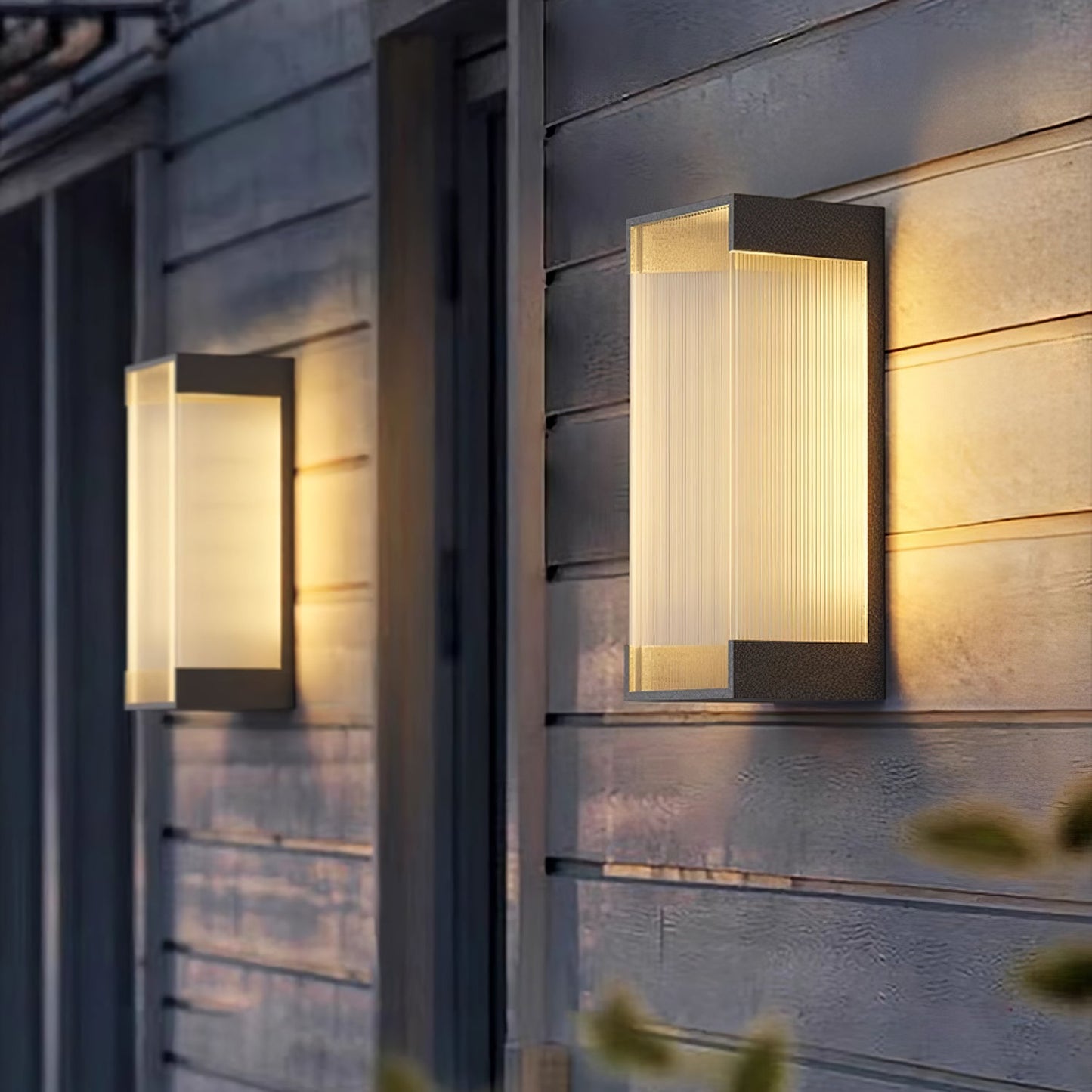 Rectangular Outdoor Lamp bracket Wall Light