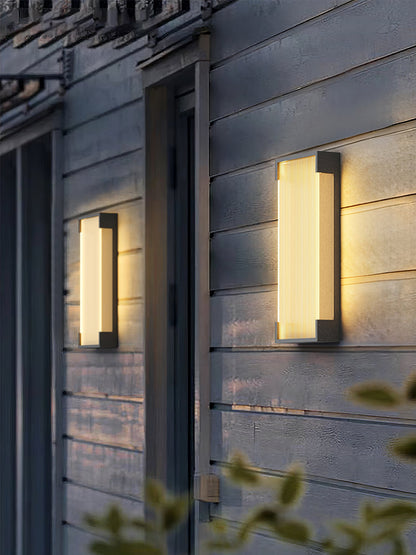 Rectangular Outdoor Lamp bracket Wall Light