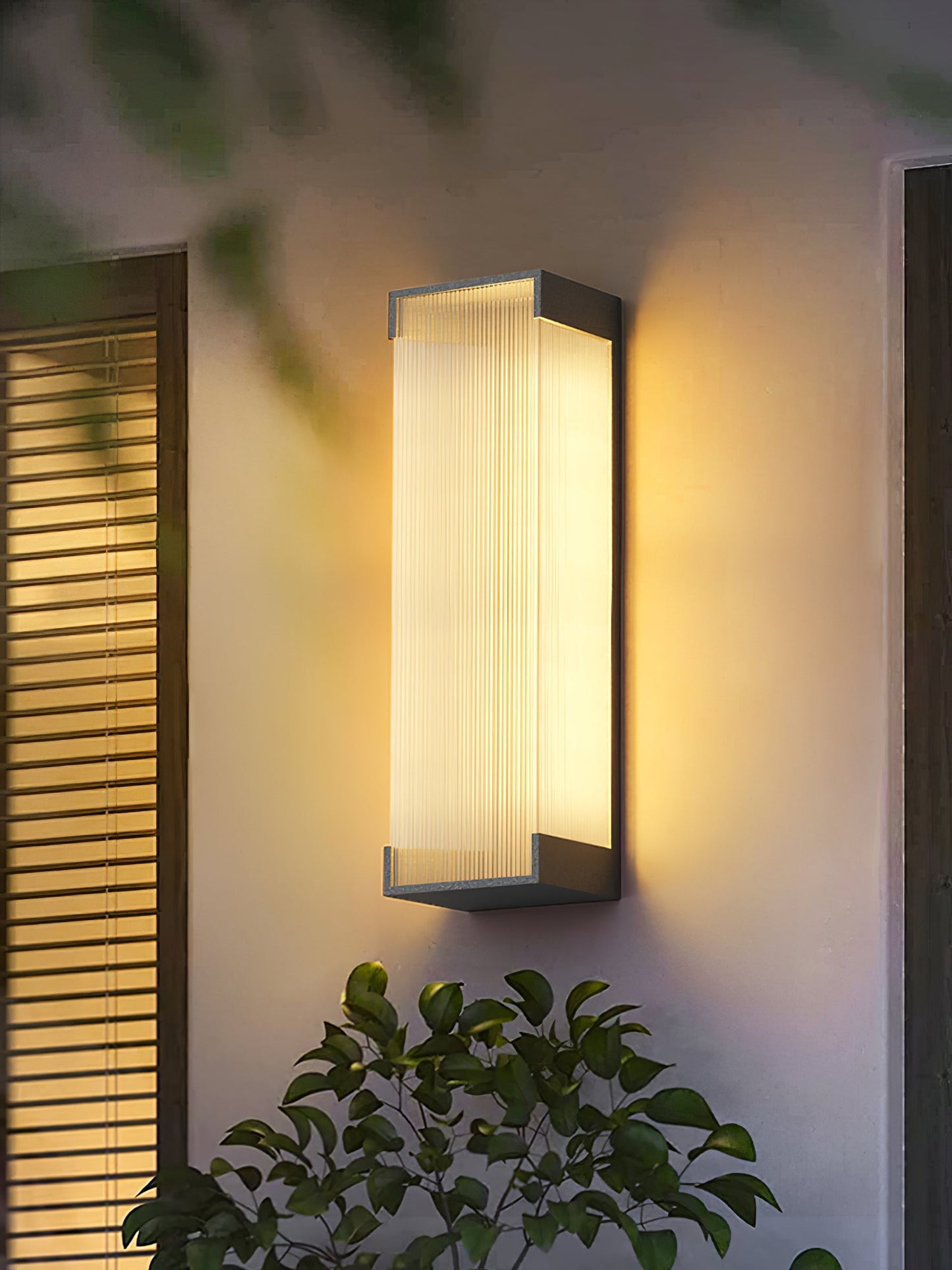 Rectangular Outdoor Lamp bracket Wall Light