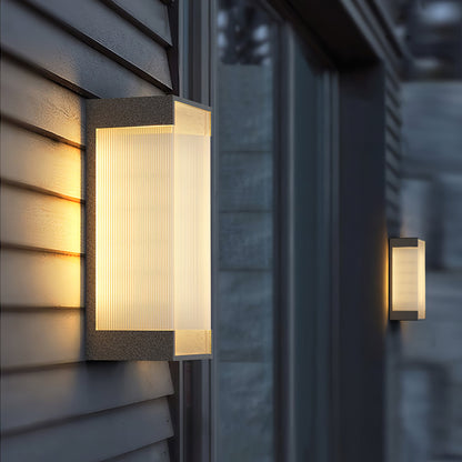 Rectangular Outdoor Lamp bracket Wall Light