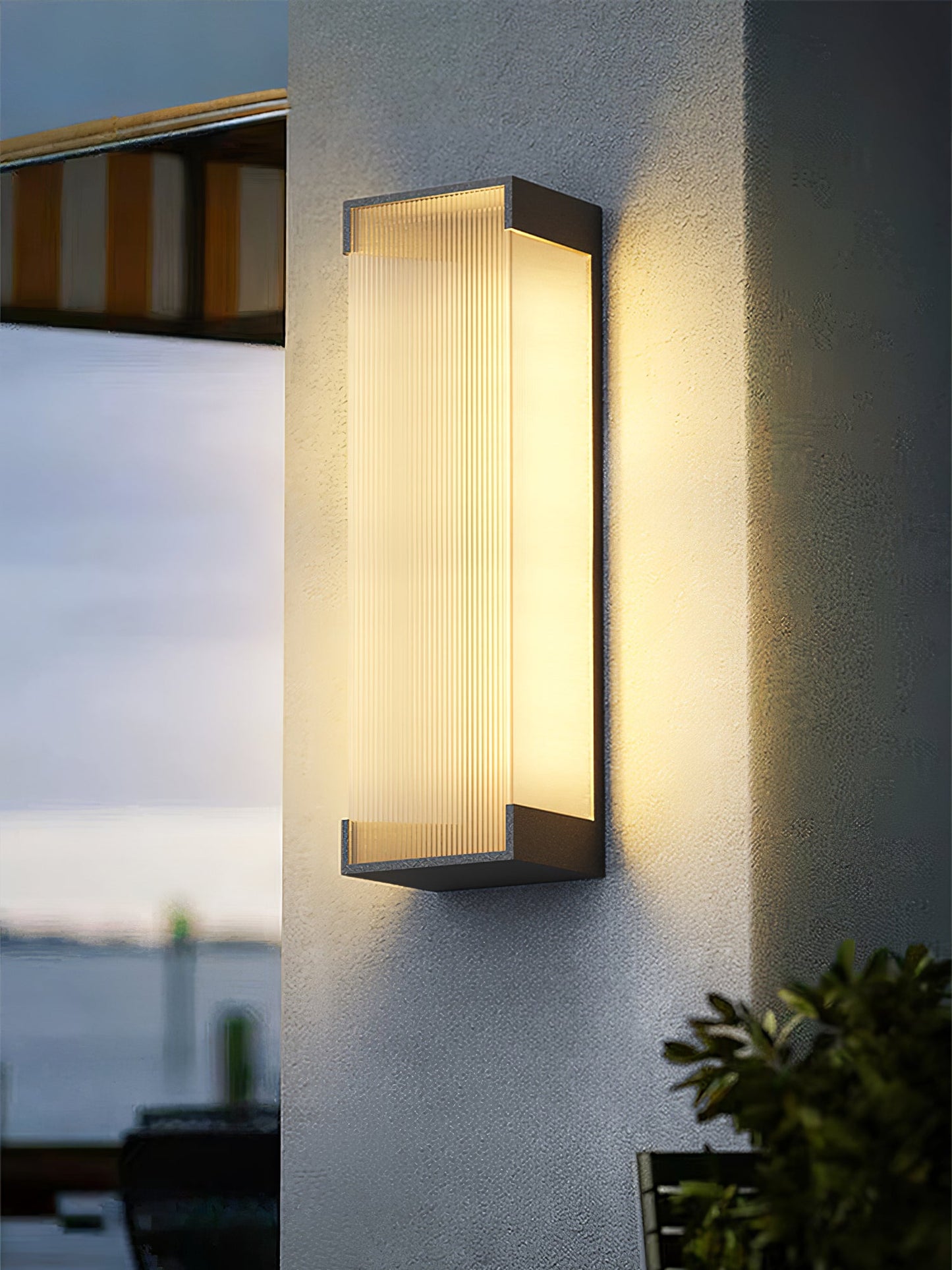 Rectangular Outdoor Lamp bracket Wall Light