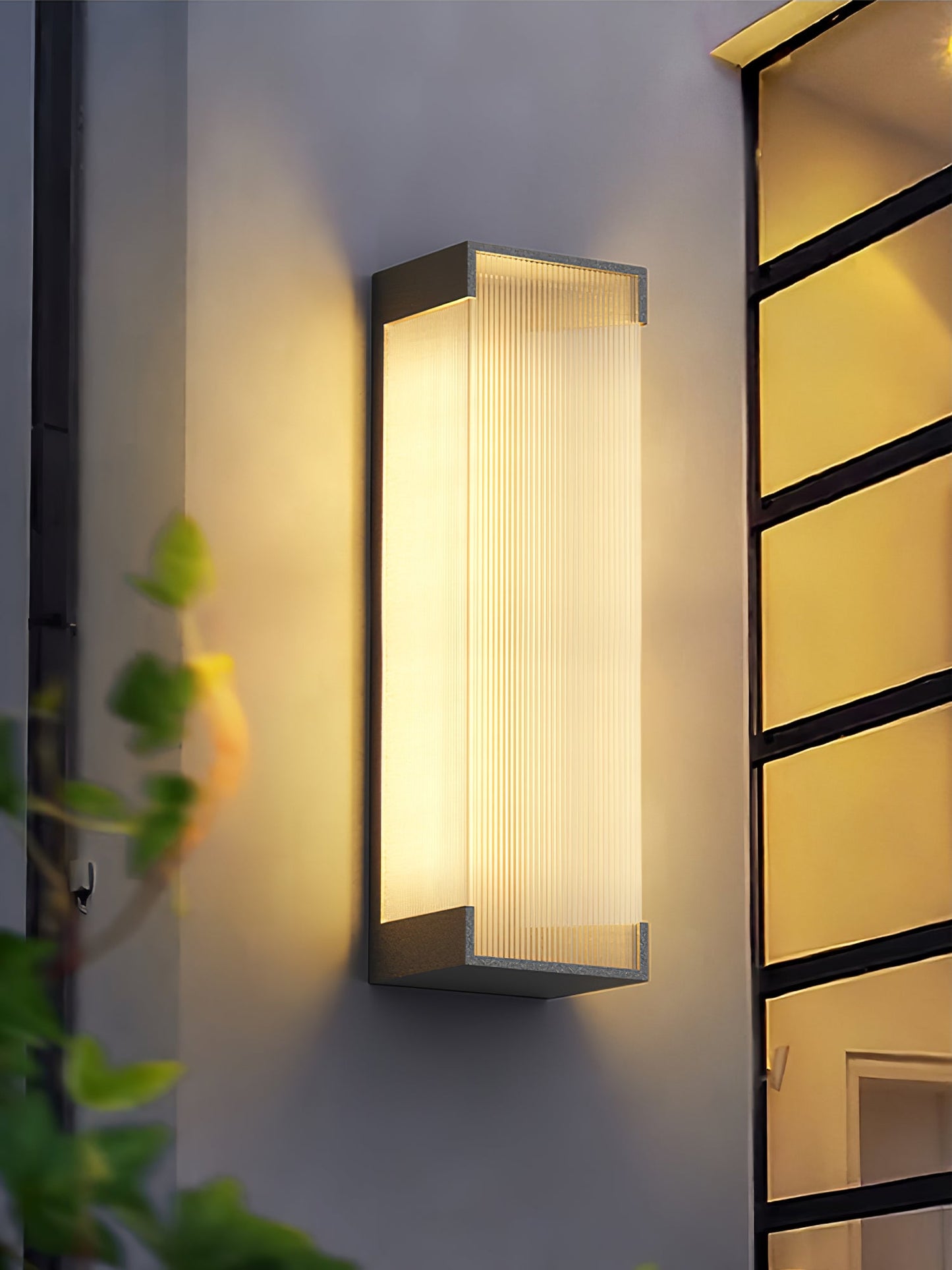 Rectangular Outdoor Lamp bracket Wall Light