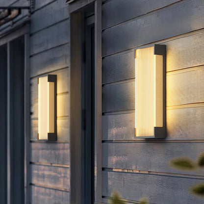 Rectangular Outdoor Lamp bracket Wall Light