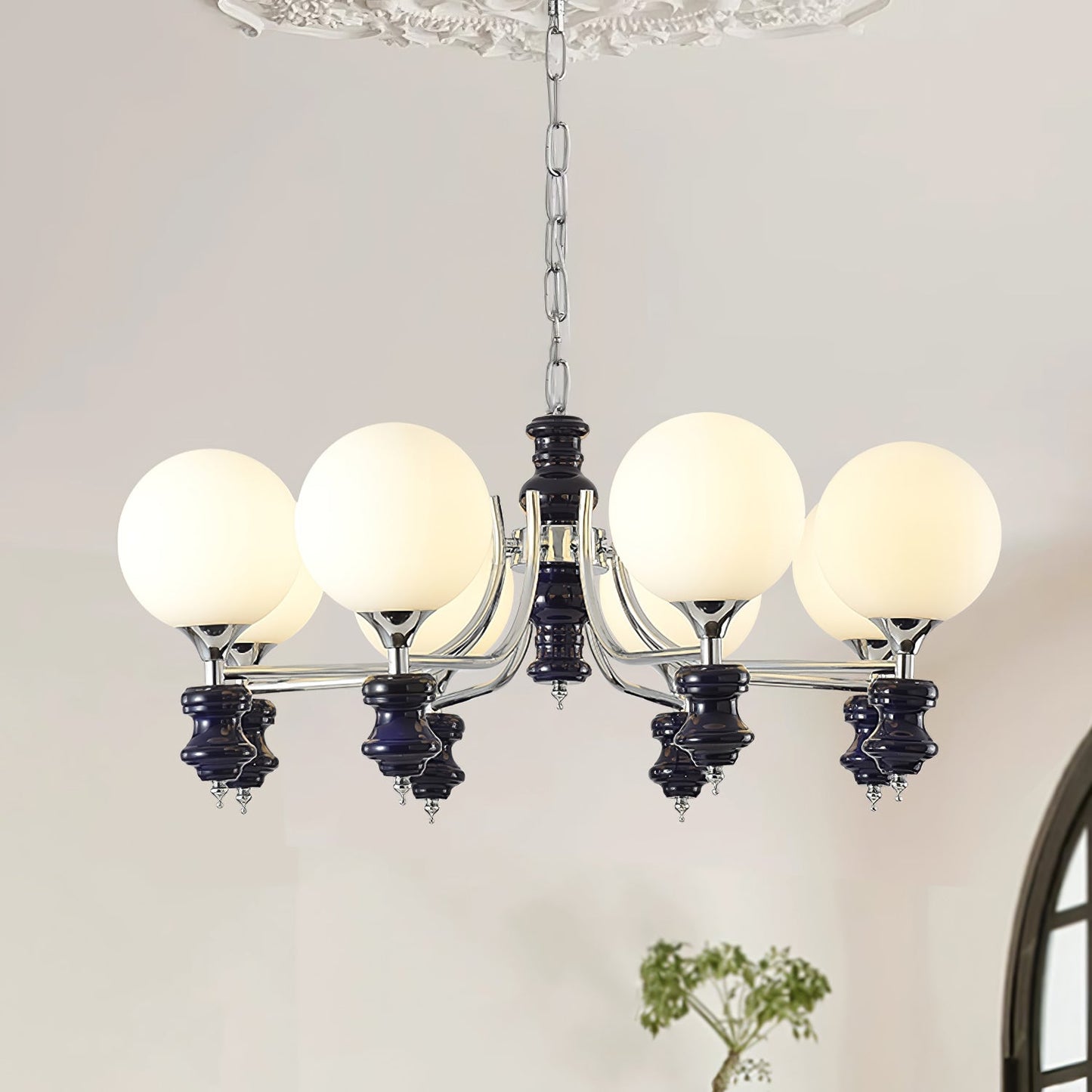 Regal Orb Electrolier Chandelier