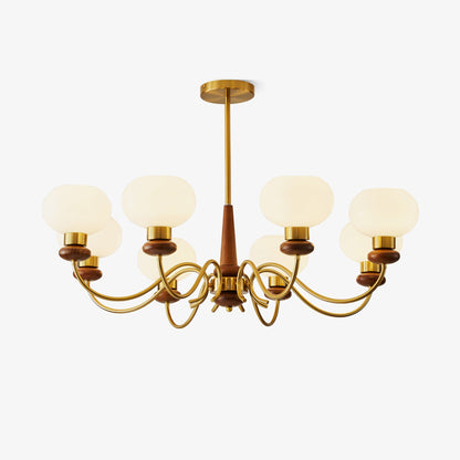 Regency Globe Candelabrum Chandelier