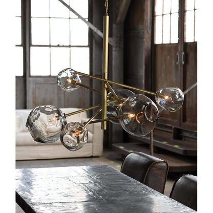 Regina Andrew Molten 43 Inch 6 Light Chandelier By Regina Andrew Cp433260