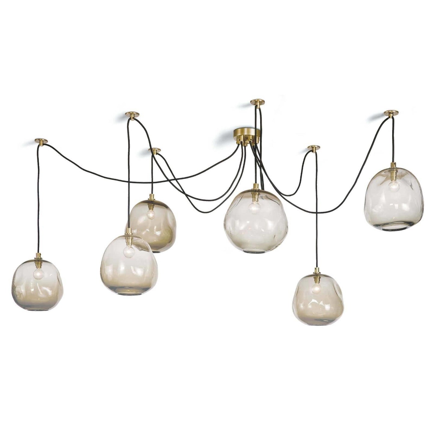 Regina Andrew Molten Spider 106 Inch 6 Light Chandelier Cp433274