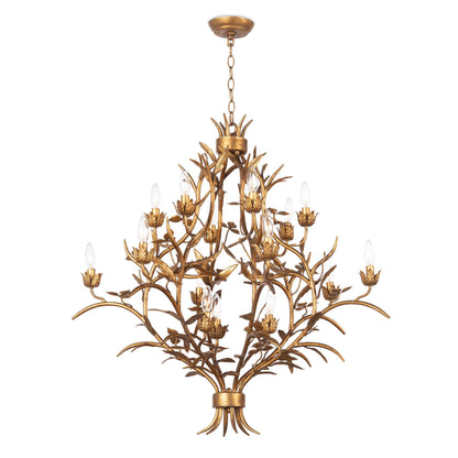 Regina Andrew Southern Living Trillium 34 Inch 15 Light Chandelier Cp433328