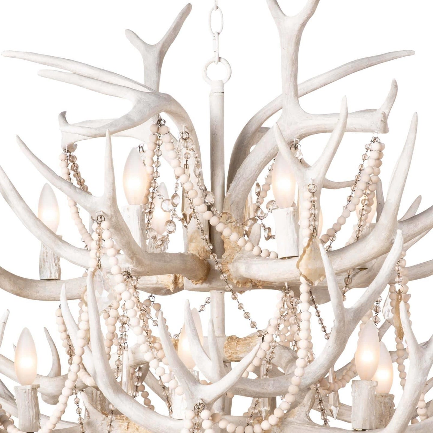 Regina Andrew Cheyanne Antler 33 Inch 12 Light Chandelier Cp433332