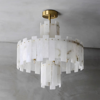 Regina Alabaster Gasolier Chandelier