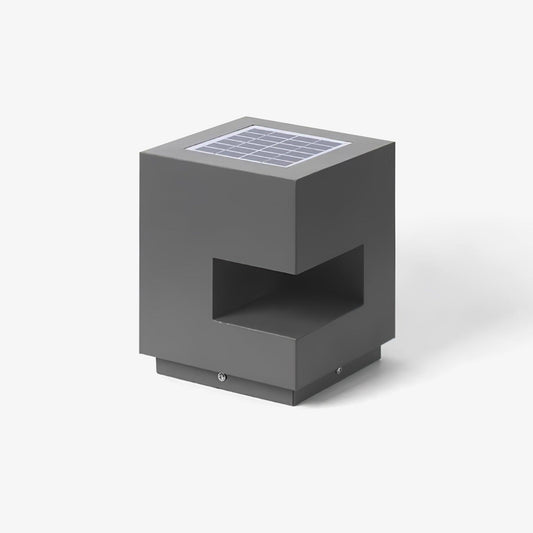 Regular Cube Post Architectural light Outdoor Light