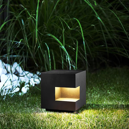 Regular Cube Post Architectural light Outdoor Light
