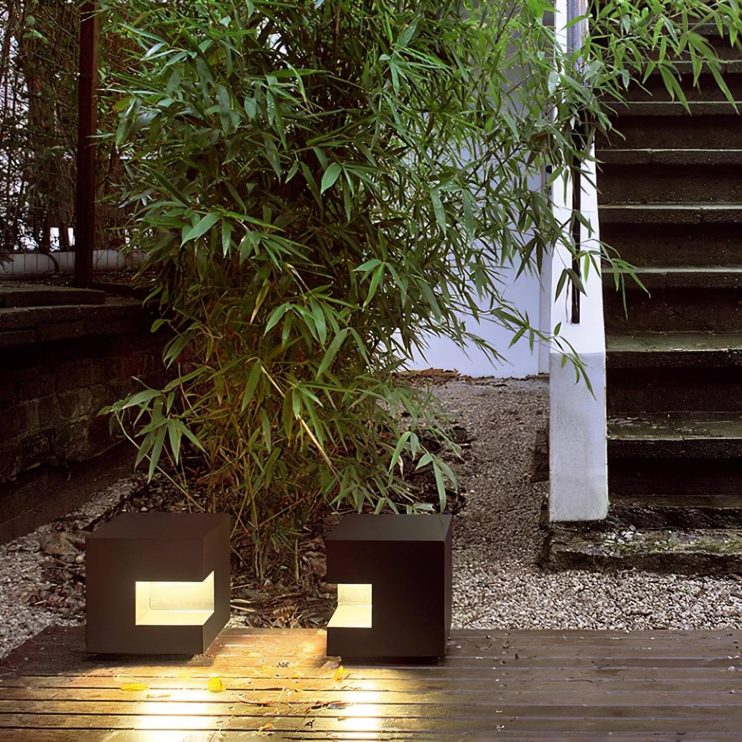 Regular Cube Post Architectural light Outdoor Light