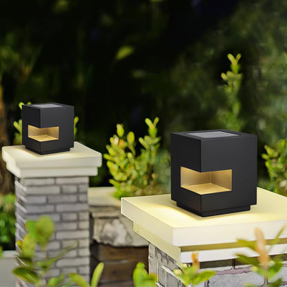 Regular Cube Post Architectural light Outdoor Light