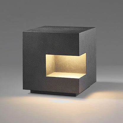 Regular Cube Post Architectural light Outdoor Light