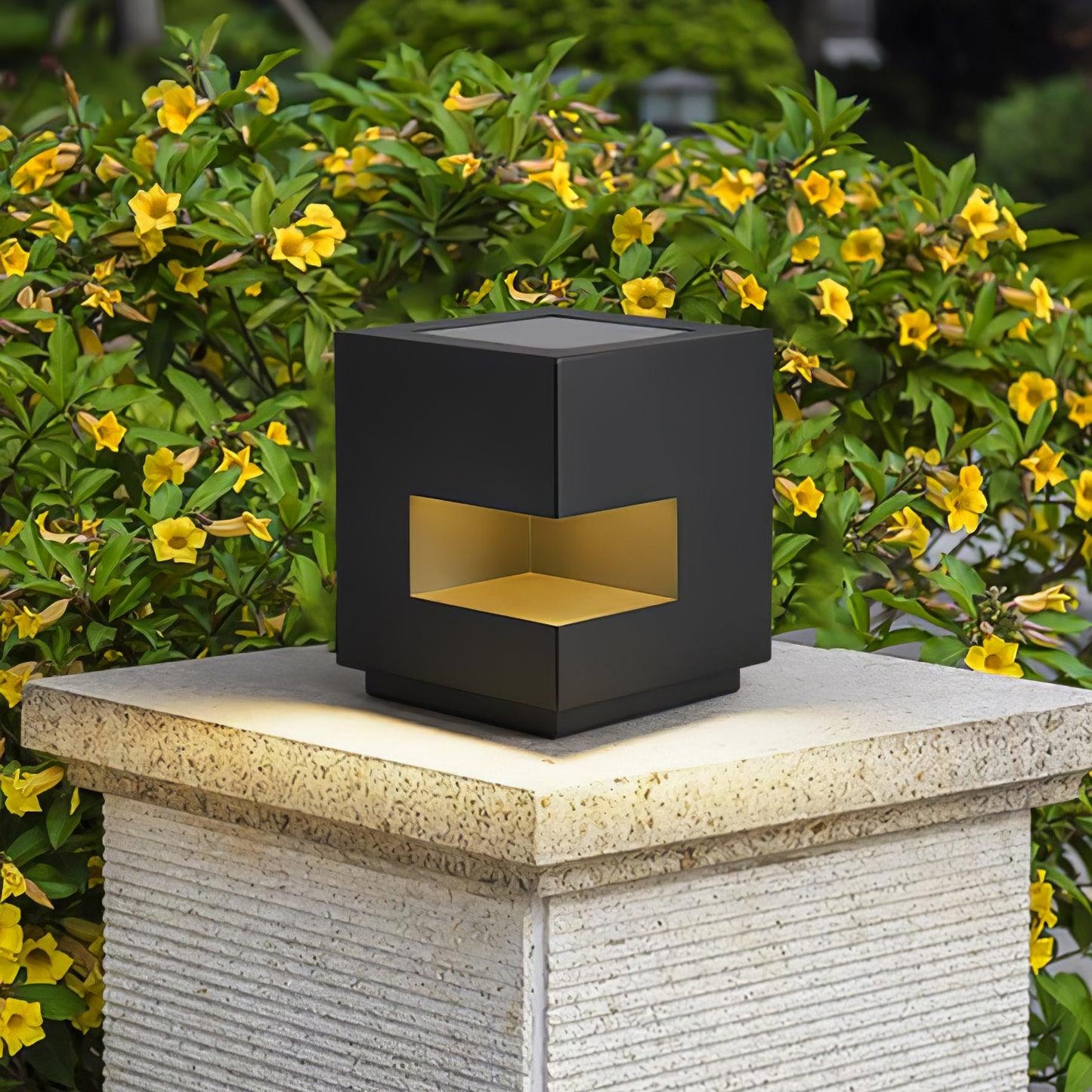 Regular Cube Post Architectural light Outdoor Light