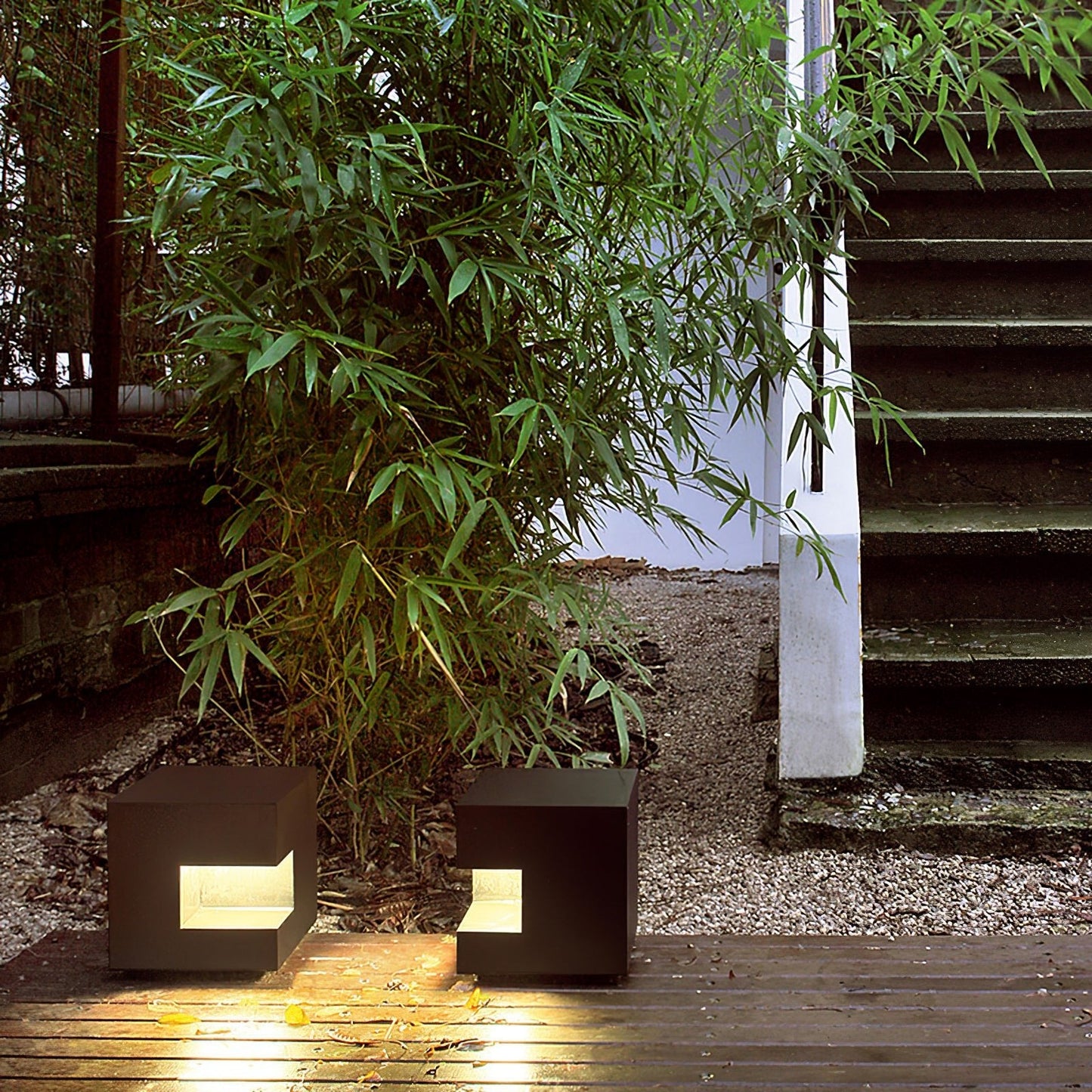 Regular Cube Post Architectural light Outdoor Light