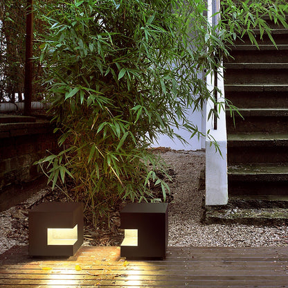 Regular Cube Post Architectural light Outdoor Light