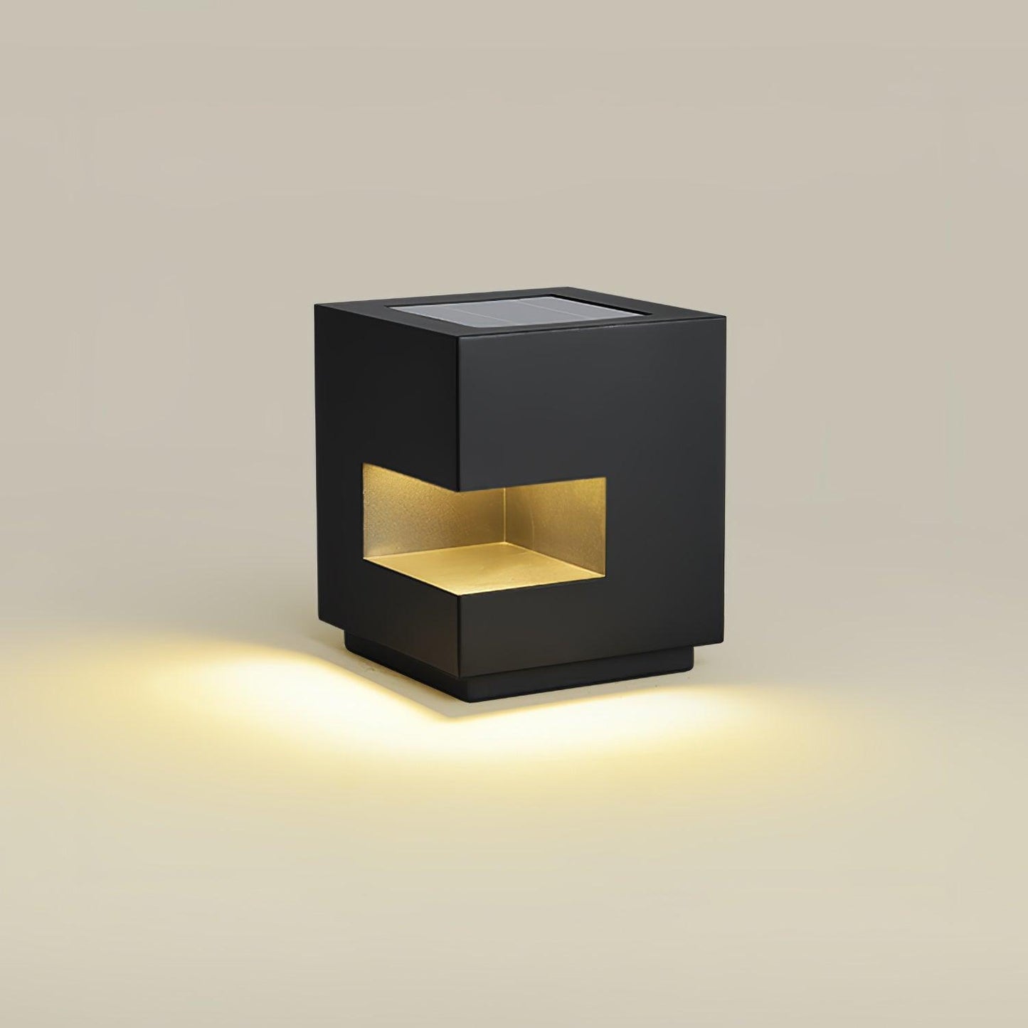 Regular Cube Post Architectural light Outdoor Light