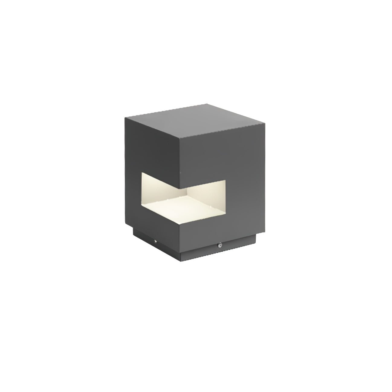Regular Cube Post Architectural light Outdoor Light
