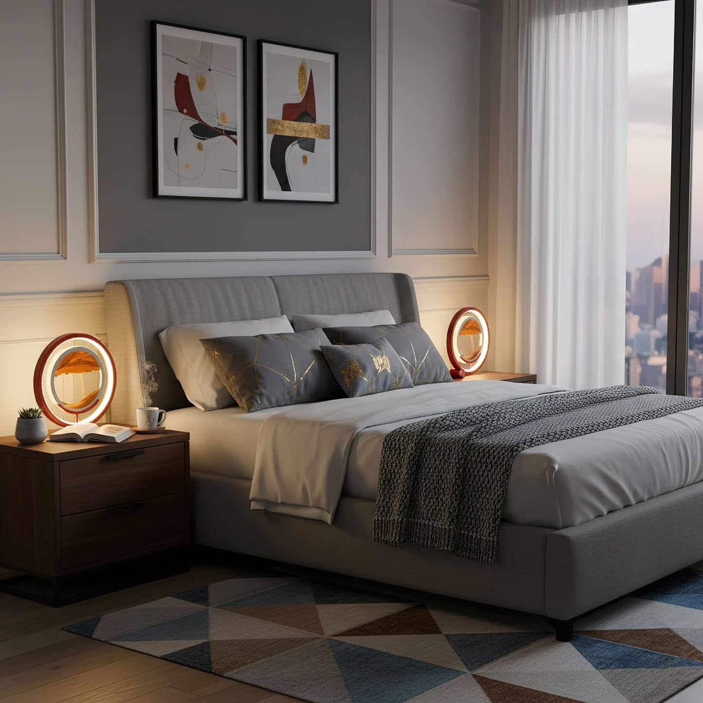 Relaxing Sand Table Lamp