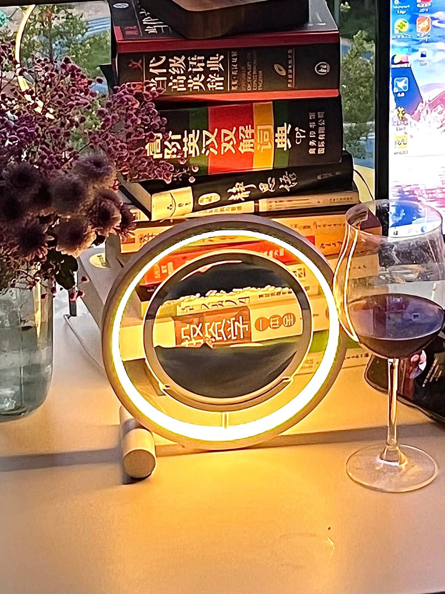 Relaxing Sand Built-in Battery Accent lamp Table Lamp