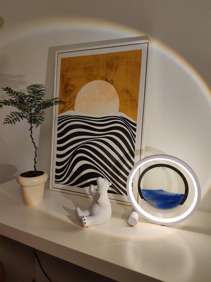 Relaxing Sand Built-in Battery Accent lamp Table Lamp