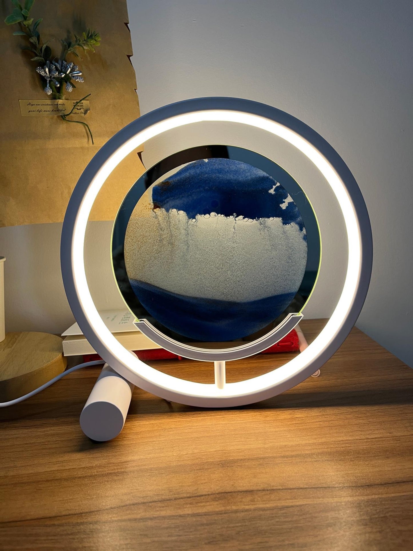 Relaxing Sand Built-in Battery Accent lamp Table Lamp