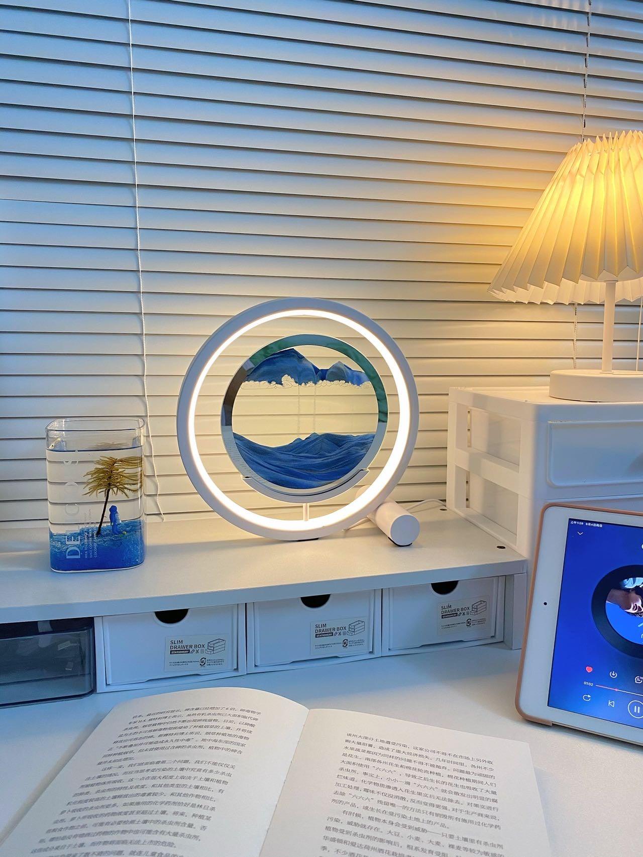 Relaxing Sand Built-in Battery Accent lamp Table Lamp