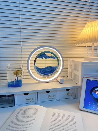 Relaxing Sand Built-in Battery Accent lamp Table Lamp