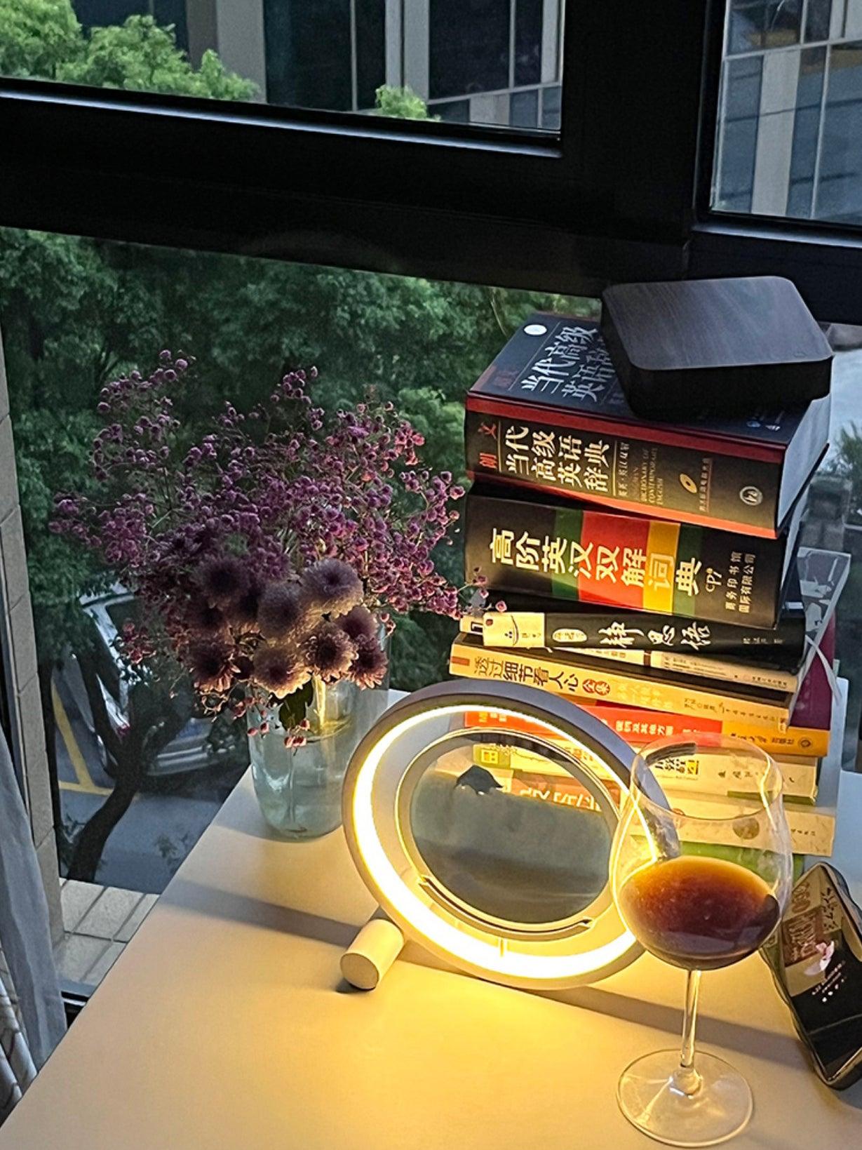 Relaxing Sand Built-in Battery Accent lamp Table Lamp