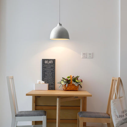 Resin Bowl Droplight Pendant Lamp