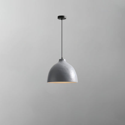 Resin Bowl Droplight Pendant Lamp