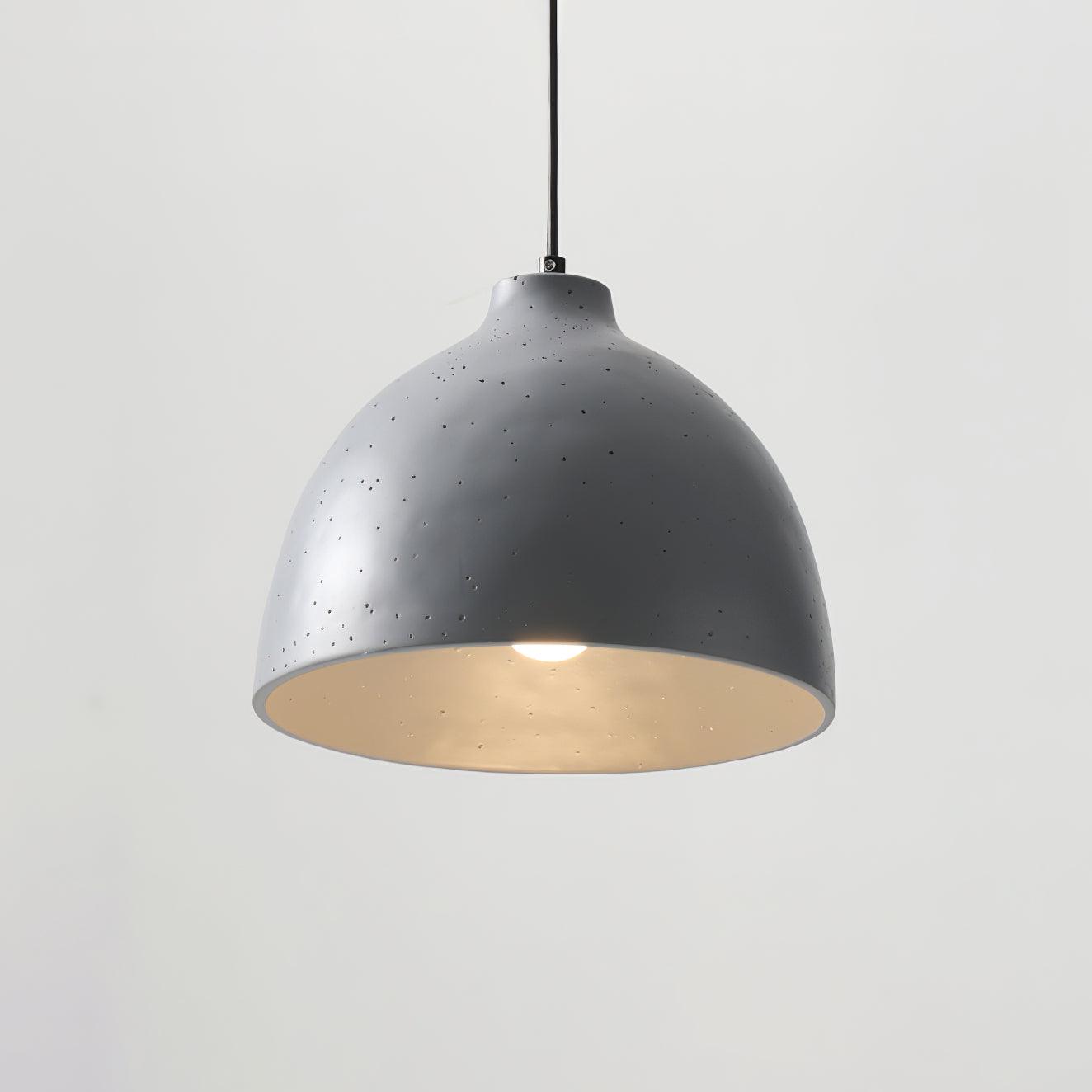 Resin Bowl Droplight Pendant Lamp