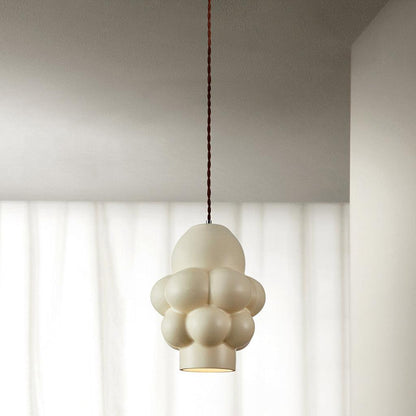 Resin Cream Ceiling light fitting Pendant Lamp