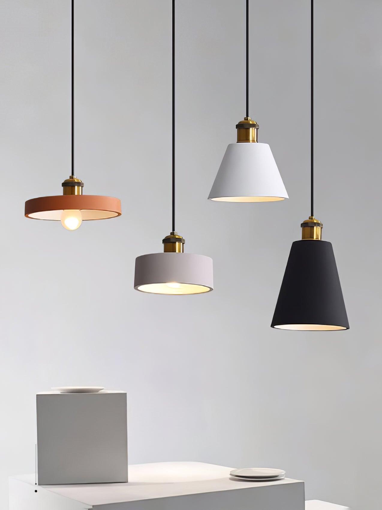 Resin Geometric Drop light Pendant Lamp