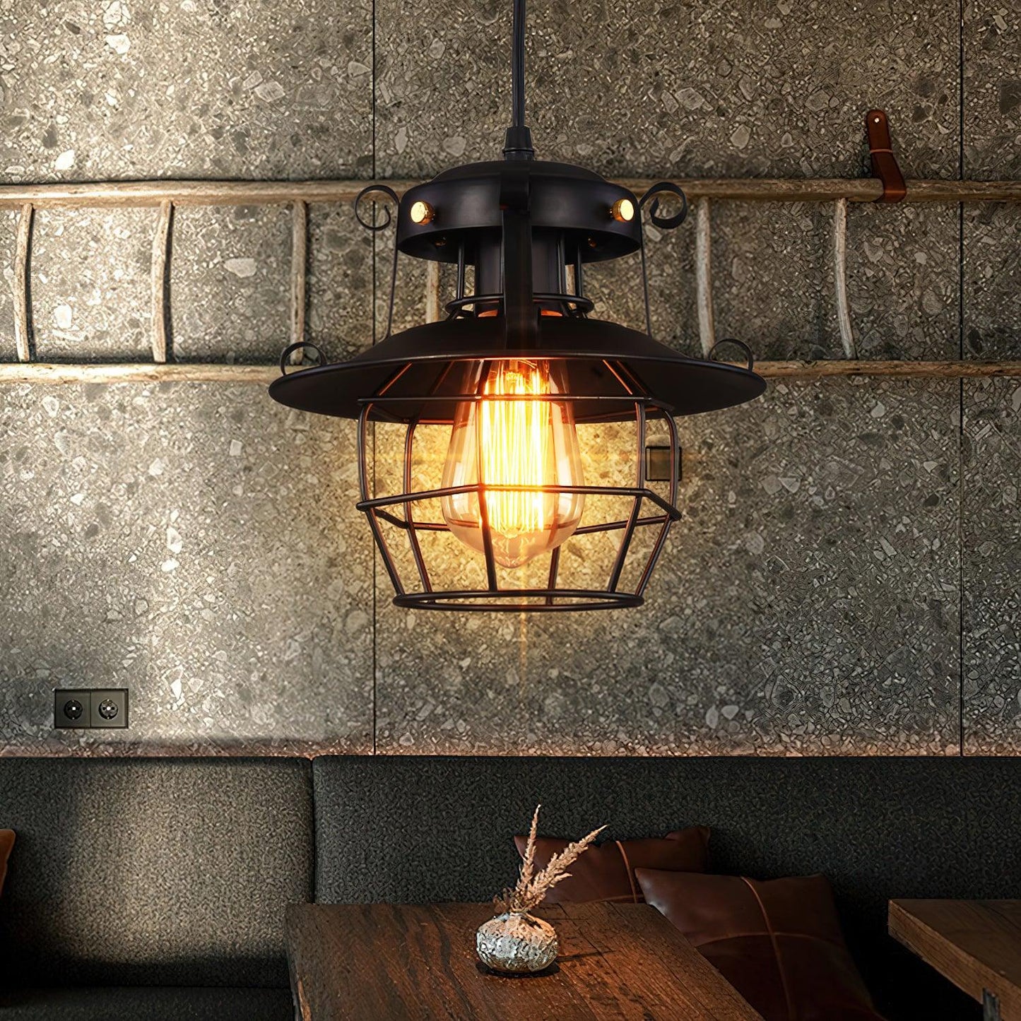 Retro Birdcage Drop light Pendant Light