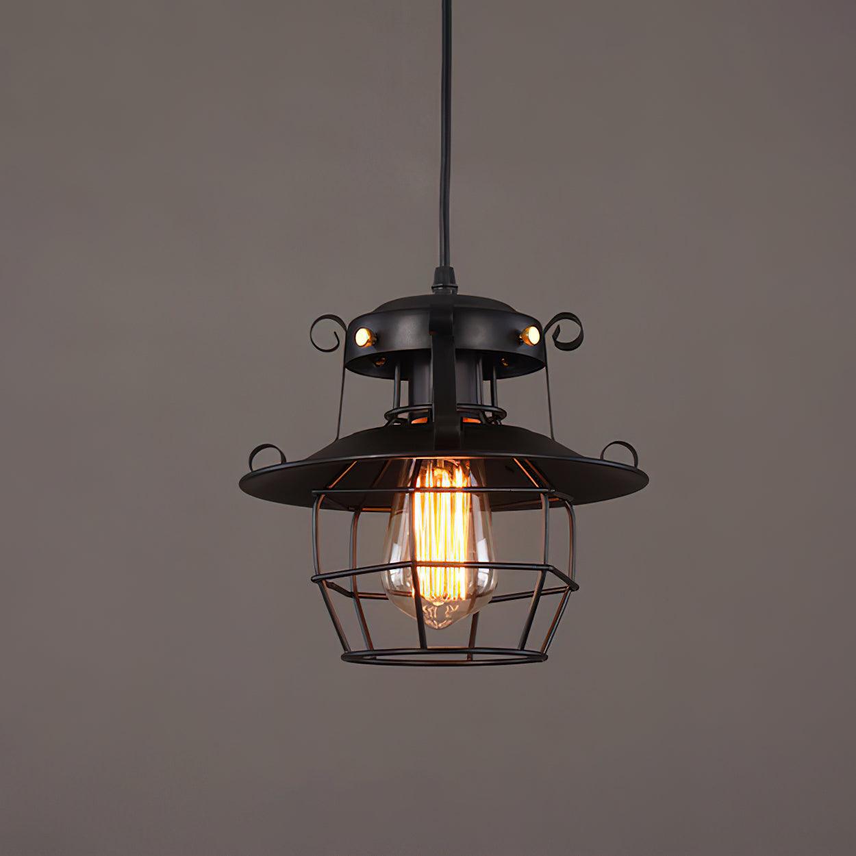 Retro Birdcage Drop light Pendant Light