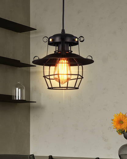 Retro Birdcage Drop light Pendant Light