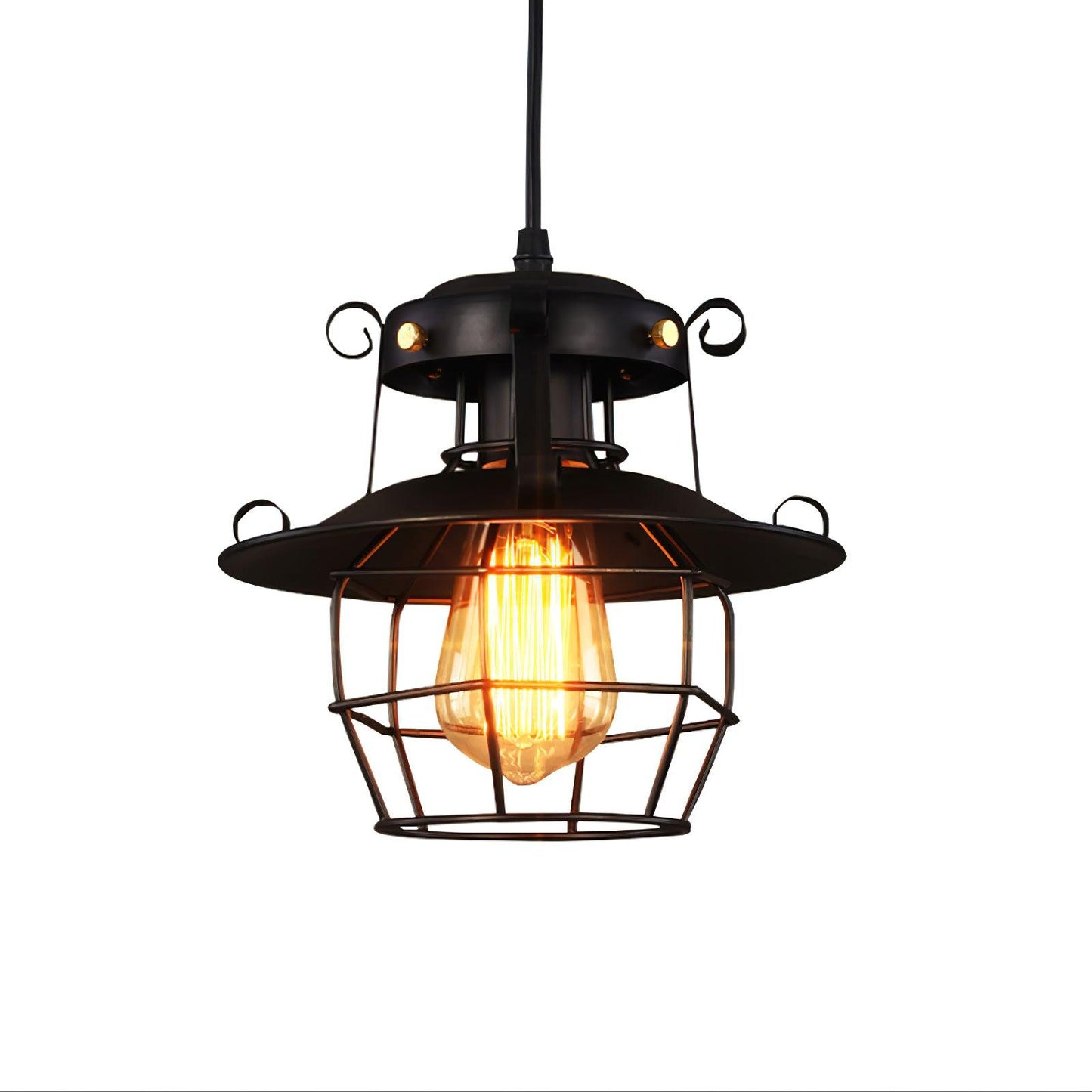 Retro Birdcage Drop light Pendant Light