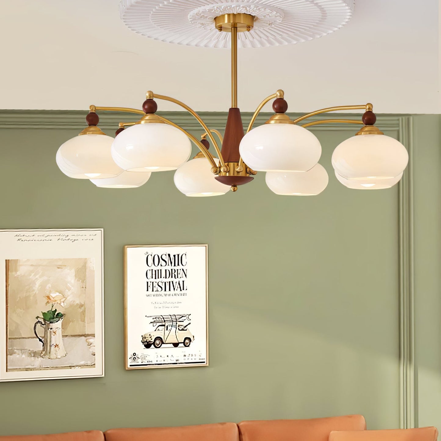 Retro Calliope Pendant light Chandelier