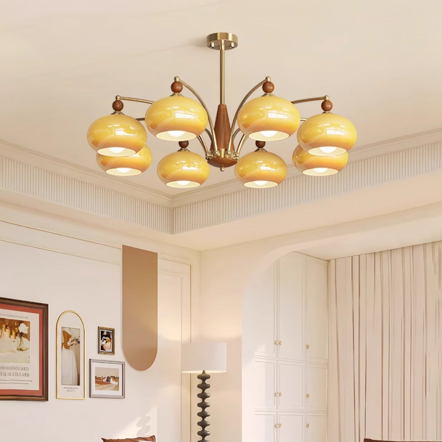 Retro Calliope Pendant light Chandelier