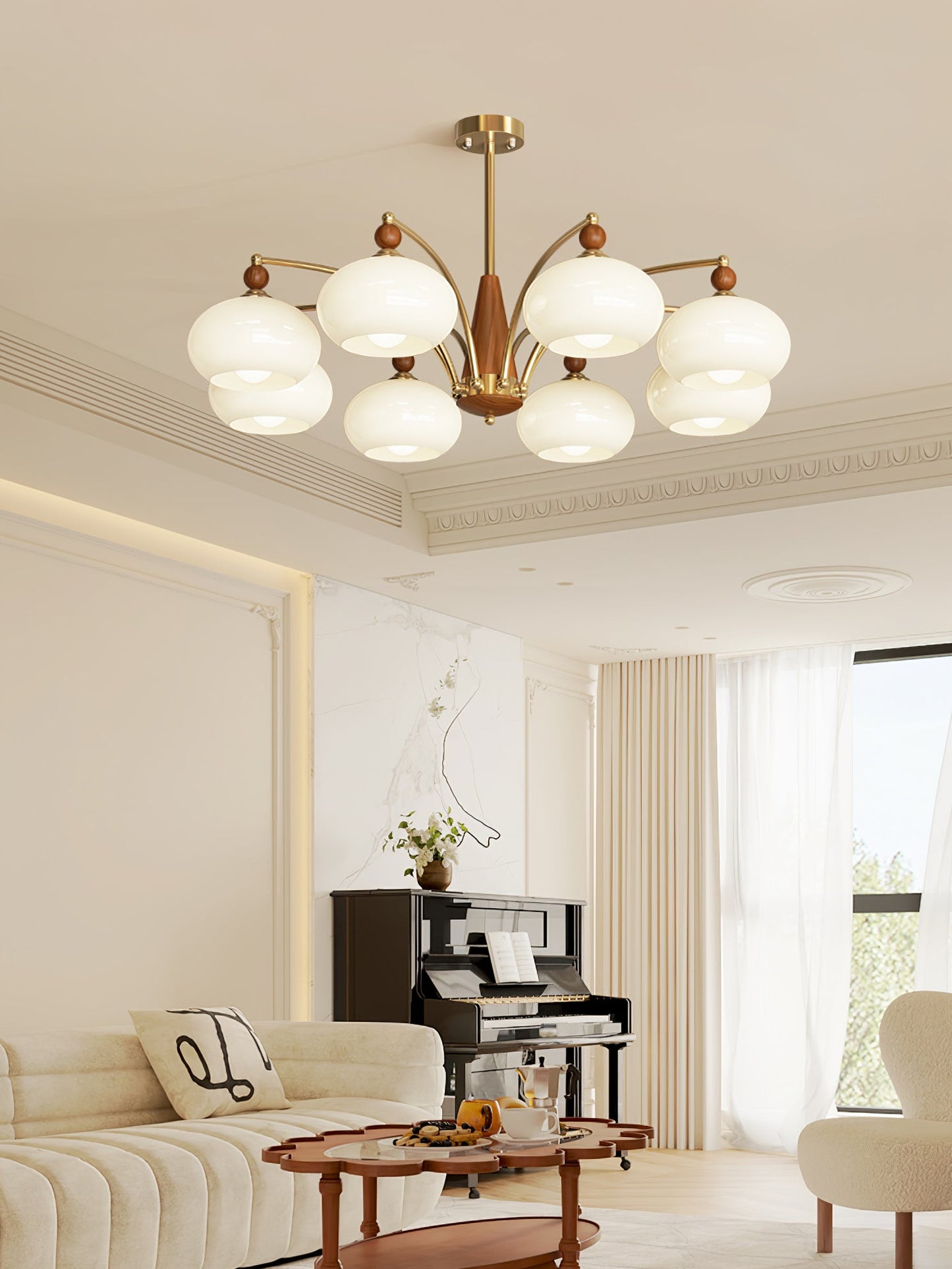 Retro Calliope Pendant light Chandelier