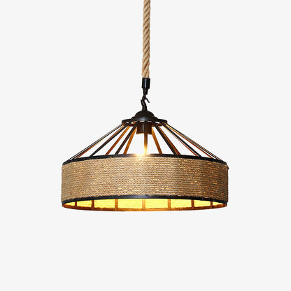 Retro Hemp Rope Exquisite Ceiling light fitting Pendant Light