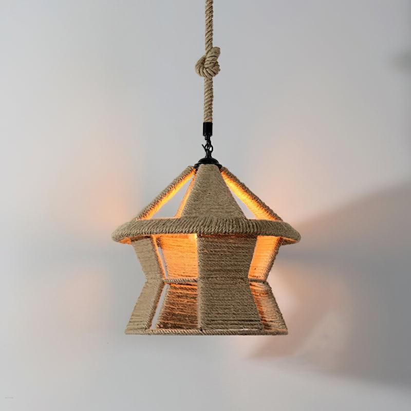 Retro Hemp Rope Exquisite Ceiling light fitting Pendant Light