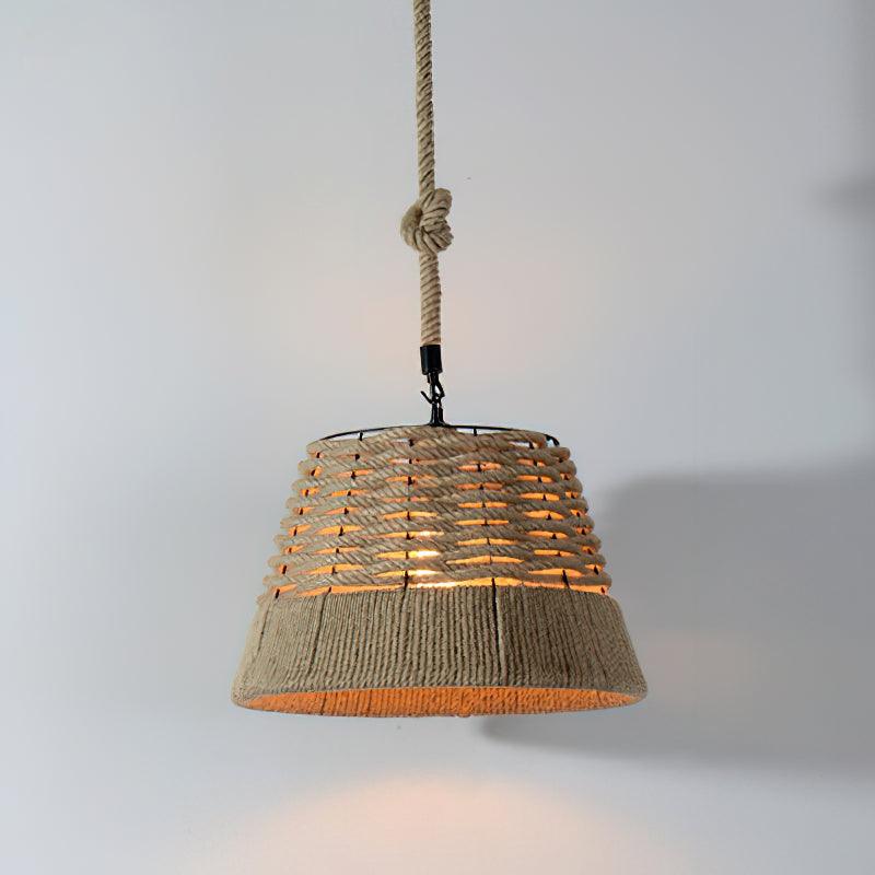 Retro Hemp Rope Exquisite Ceiling light fitting Pendant Light