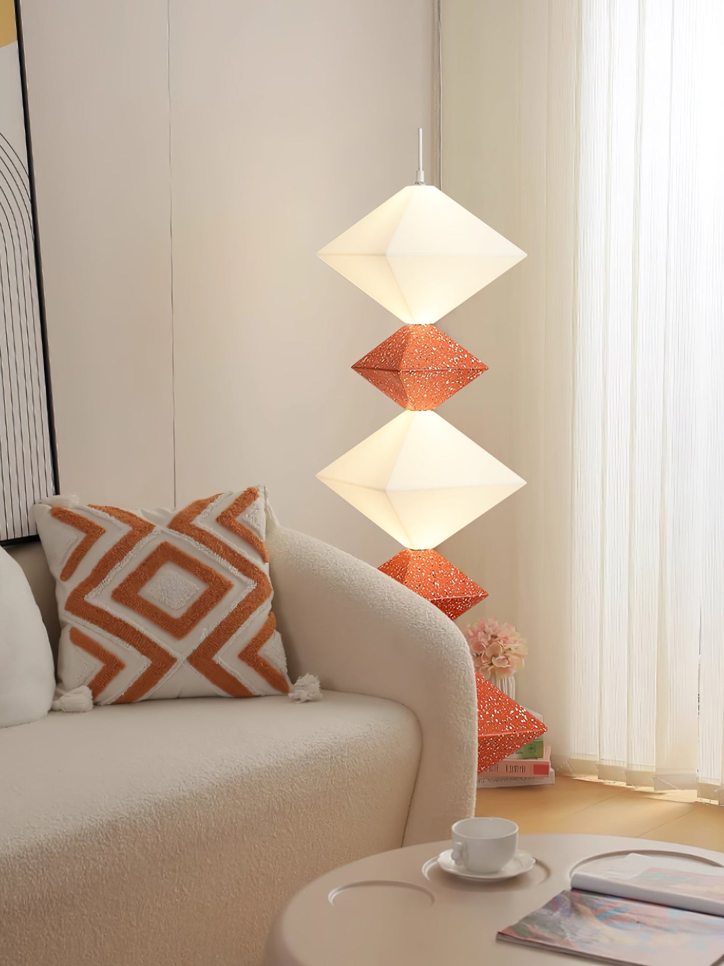 Rhombus Cube Floor-standing Lamp Floor Lamp