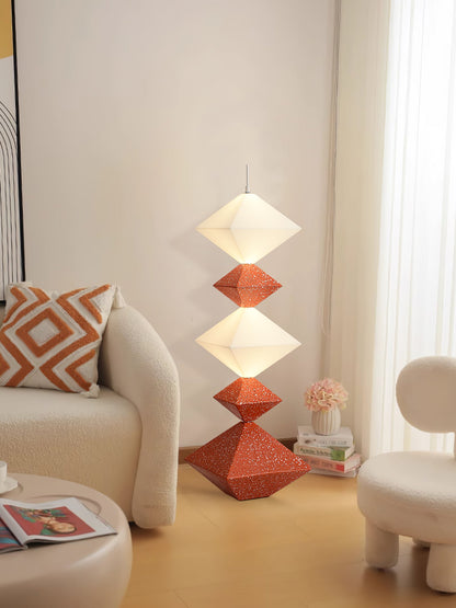 Rhombus Cube Floor-standing Lamp Floor Lamp