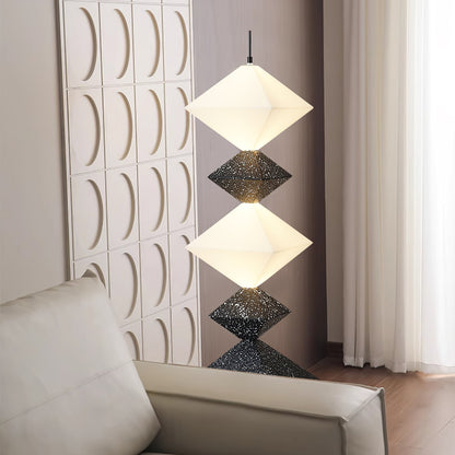 Rhombus Cube Floor-standing Lamp Floor Lamp